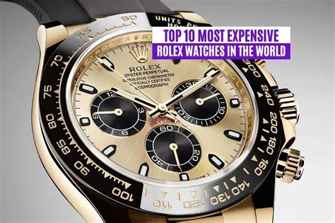 the most expensive rolex watch price